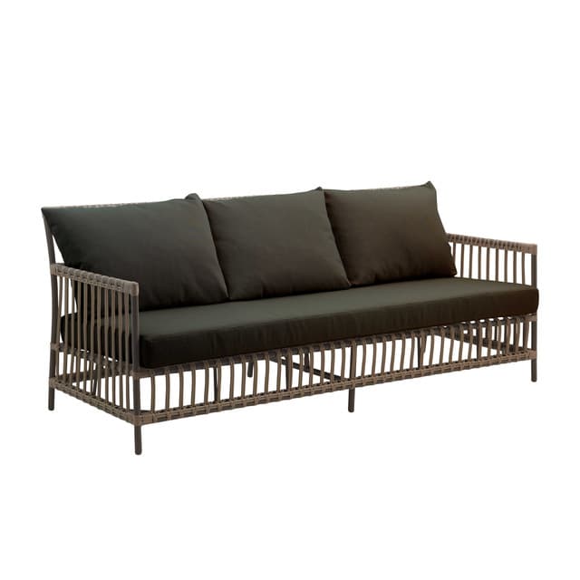 Caroline 3-Seater Exterior w/Sunbrella Sailcloth Shade Seat Cushion