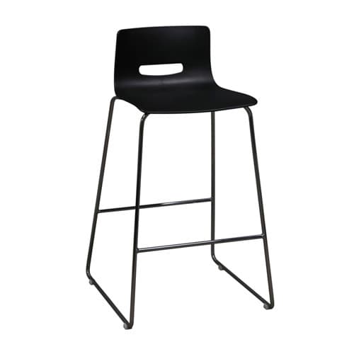 Low-Back Stackable Bar Stool