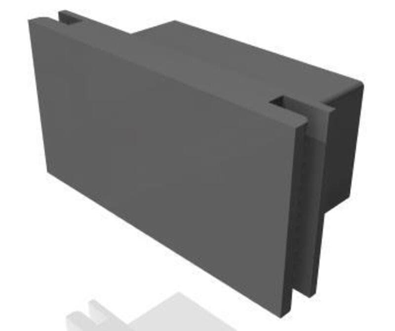 Receptacle-System ground, Line 2, 3+1
6249 PLATINUM SOLID
