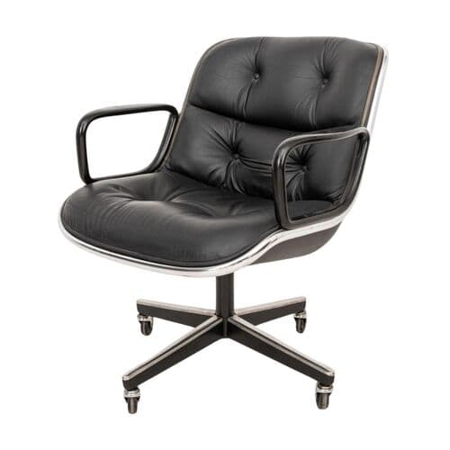 Pollock Executive Chair (Black/Chrome)