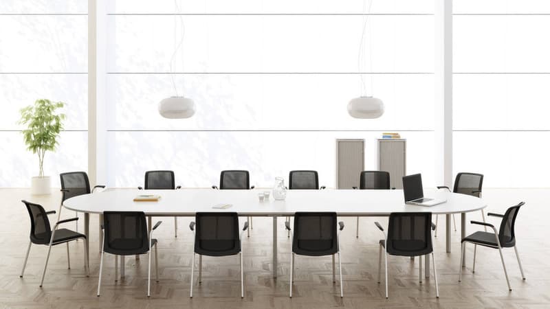 Steelcase Eastside conference chair, Green (grade B)